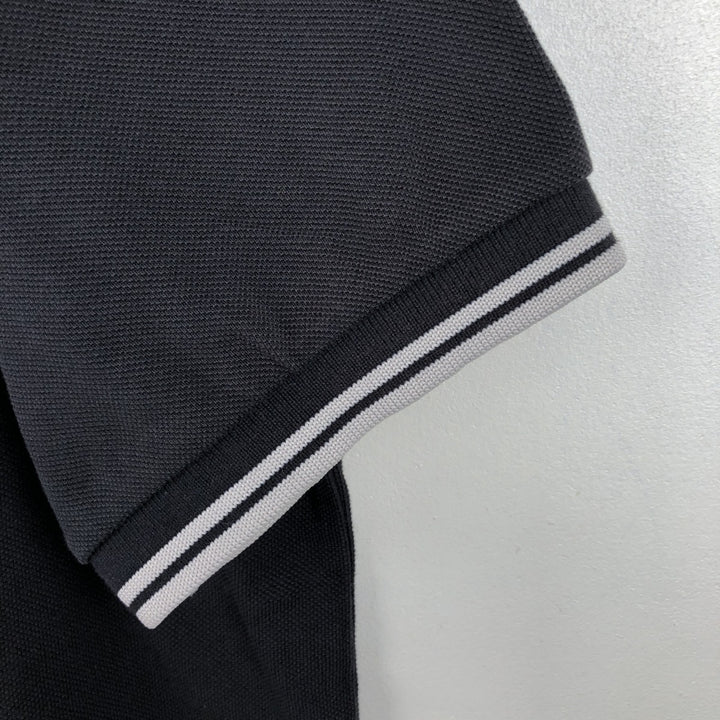 Fred Perry short sleeve polo shirt, size M for men unclear black type Vintage Second Hand