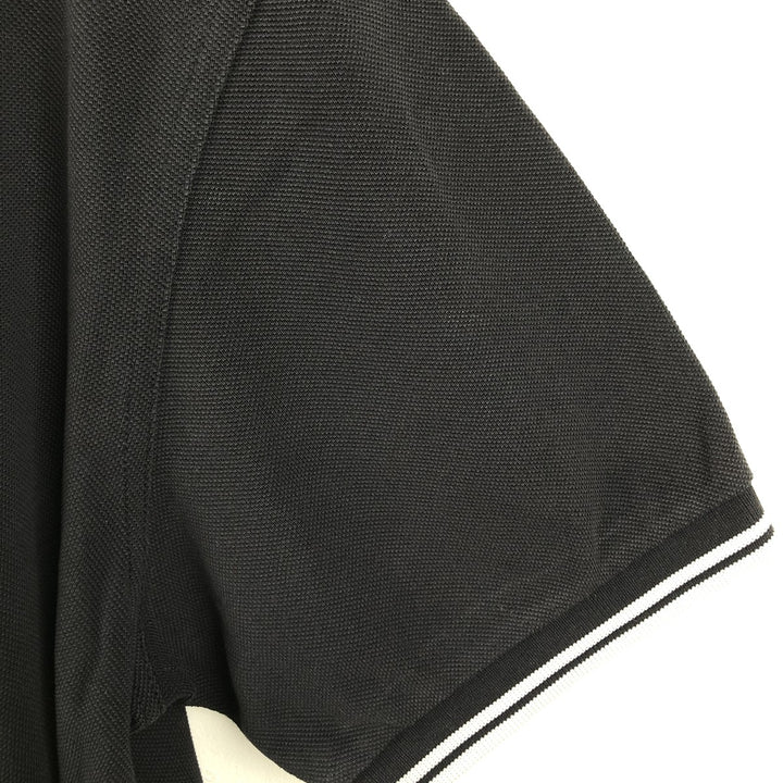Fred Perry short sleeve polo shirt, size M for men unclear black type Vintage Second Hand