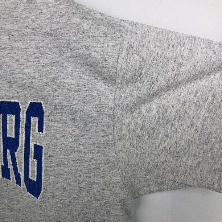 90'S Hanes HEAVYWEIGHT 50 cotton gray type Vintage Second Hand