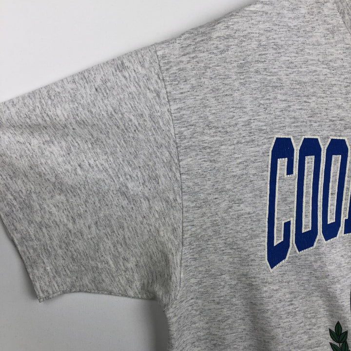 90'S Hanes HEAVYWEIGHT 50 cotton gray type Vintage Second Hand