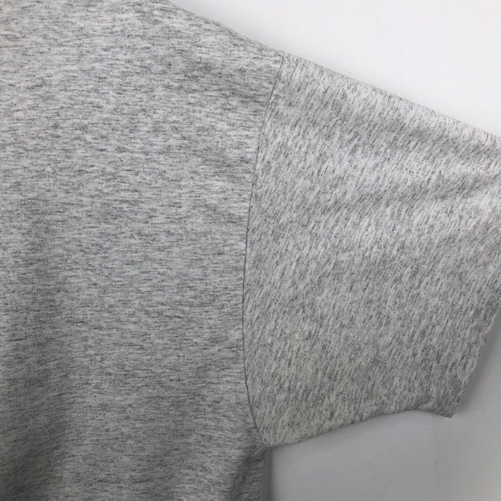 90'S Hanes HEAVYWEIGHT 50 cotton gray type Vintage Second Hand