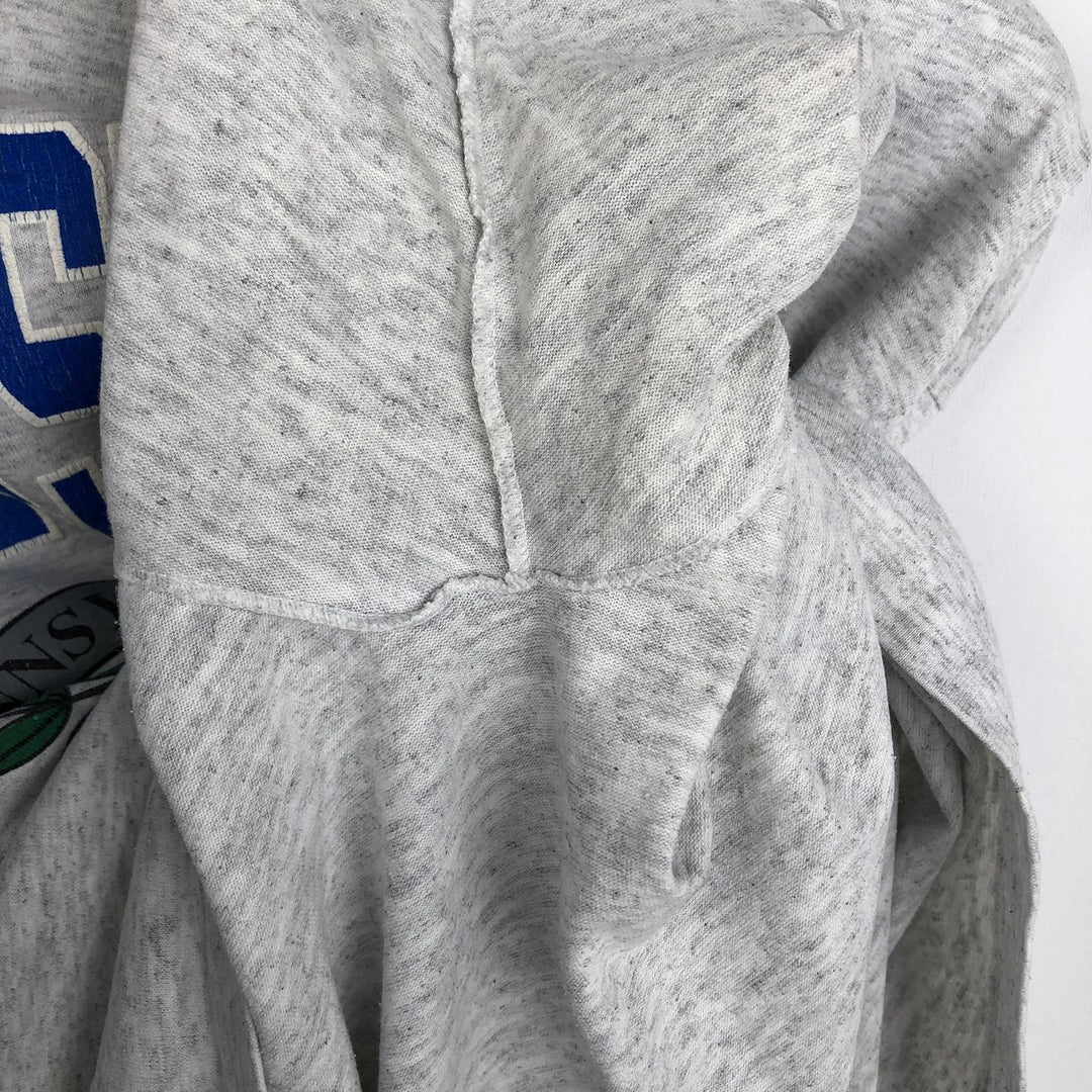 90'S Hanes HEAVYWEIGHT 50 cotton gray type Vintage Second Hand