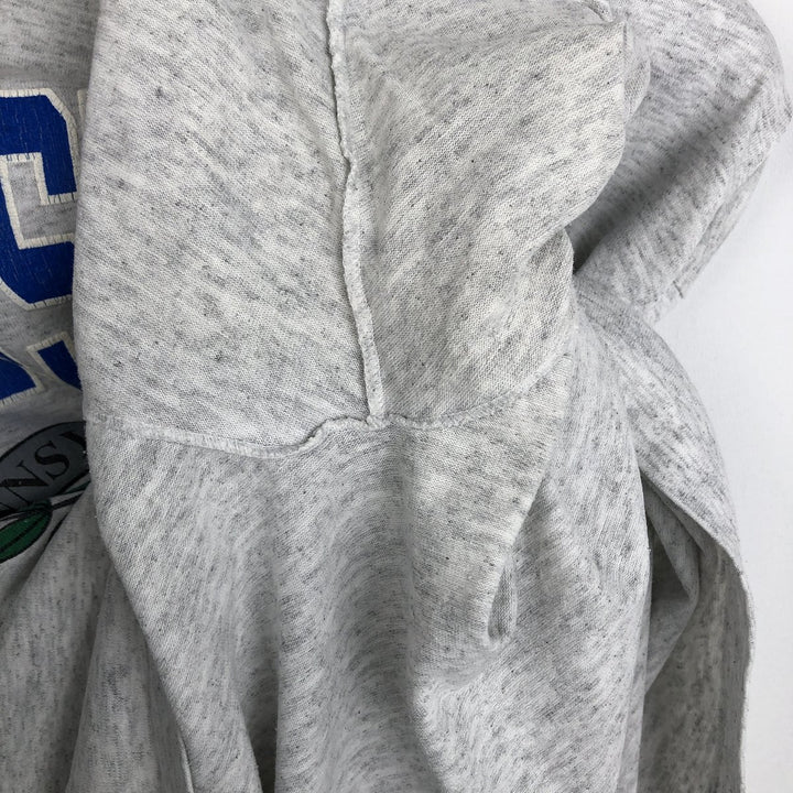 90'S Hanes HEAVYWEIGHT 50 cotton gray type Vintage Second Hand