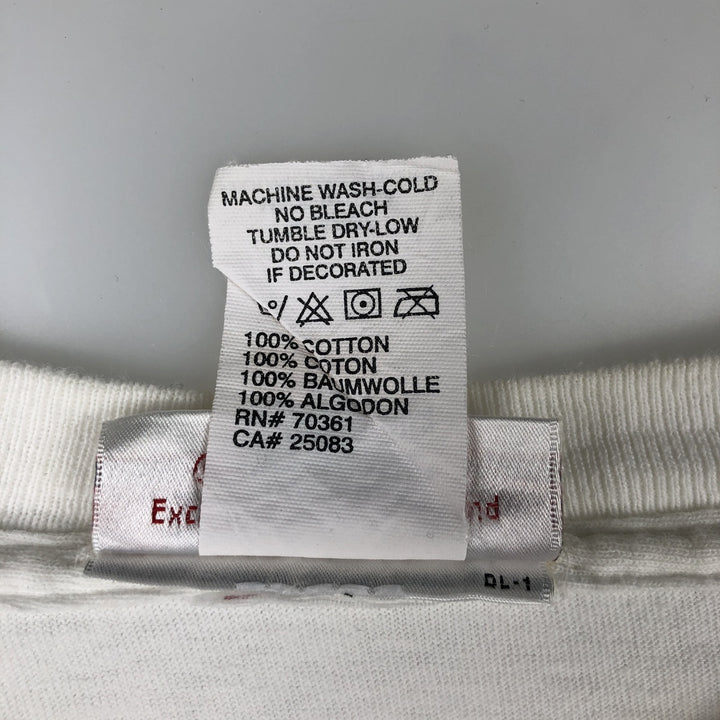 90'S Disneyland DISNEY Disney Character Print T-Shirt, Made in USA, Men's XL equivalent, Vintage cotton white type Vintage Second Hand