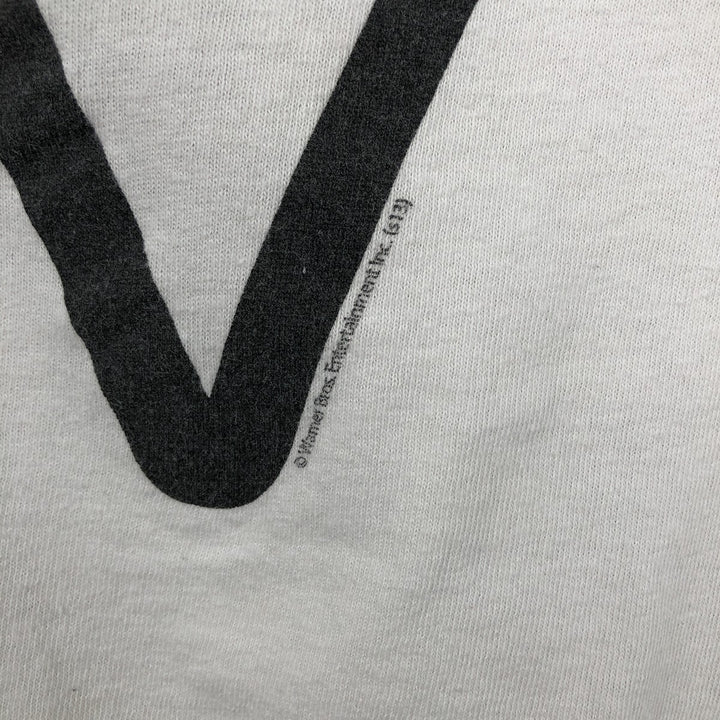 Anvil THE HANGOVER PART III The Hangover!!! The Final Reflection Movie T-Shirt Men's Size L cotton white type Vintage Second Hand