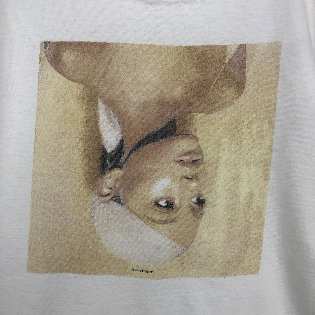 ARIANA GRANDE Band T-shirt (Men's size L) cotton white type Vintage Second Hand