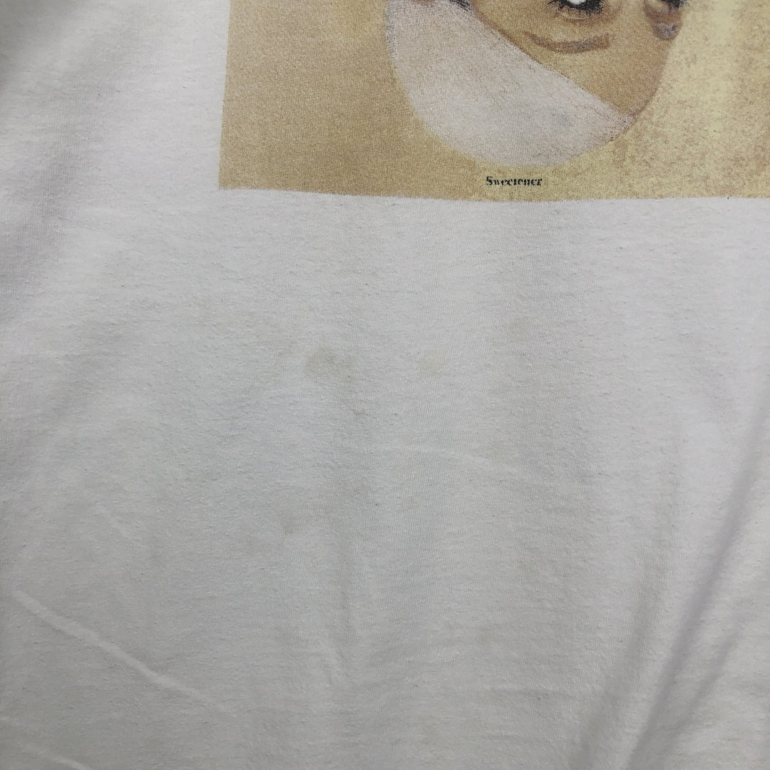 ARIANA GRANDE Band T-shirt (Men's size L) cotton white type Vintage Second Hand