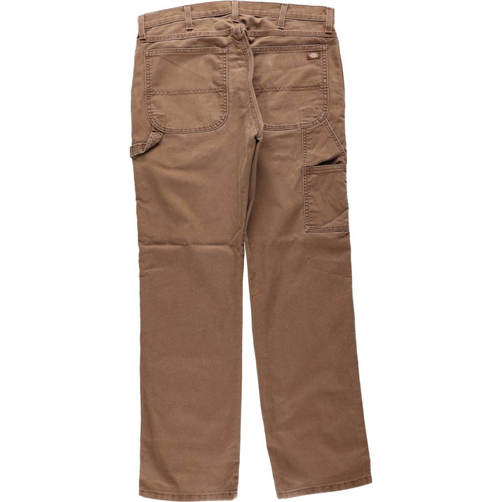 Dickies FLEX REGULAR Duck Painter Pants, Men's W36 (approx.) cotton brown type Vintage Second Hand