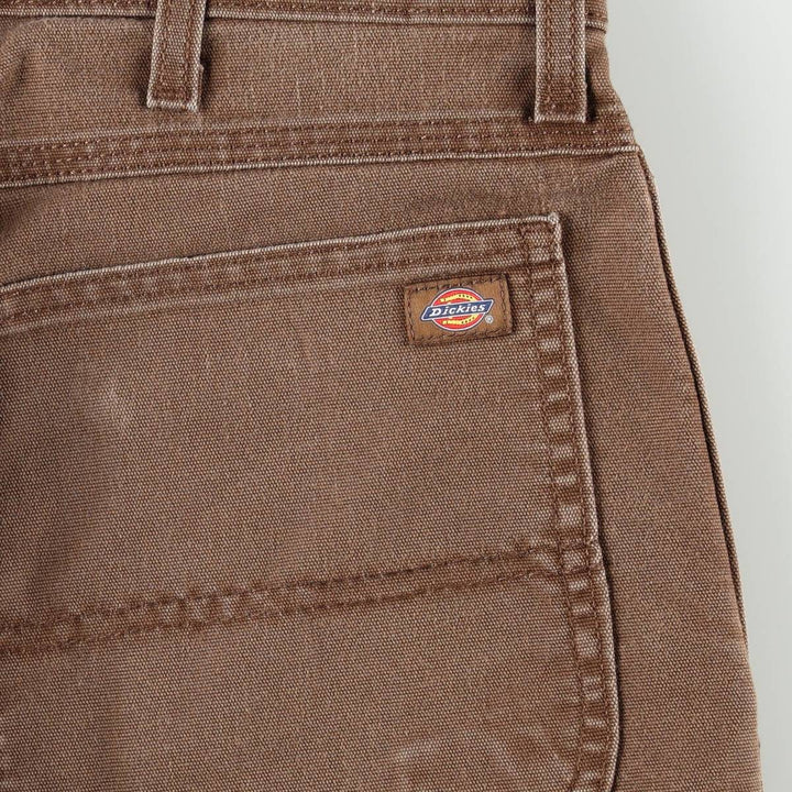 Dickies FLEX REGULAR Duck Painter Pants, Men's W36 (approx.) cotton brown type Vintage Second Hand