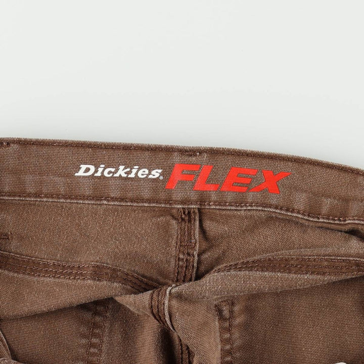 Dickies FLEX REGULAR Duck Painter Pants, Men's W36 (approx.) cotton brown type Vintage Second Hand