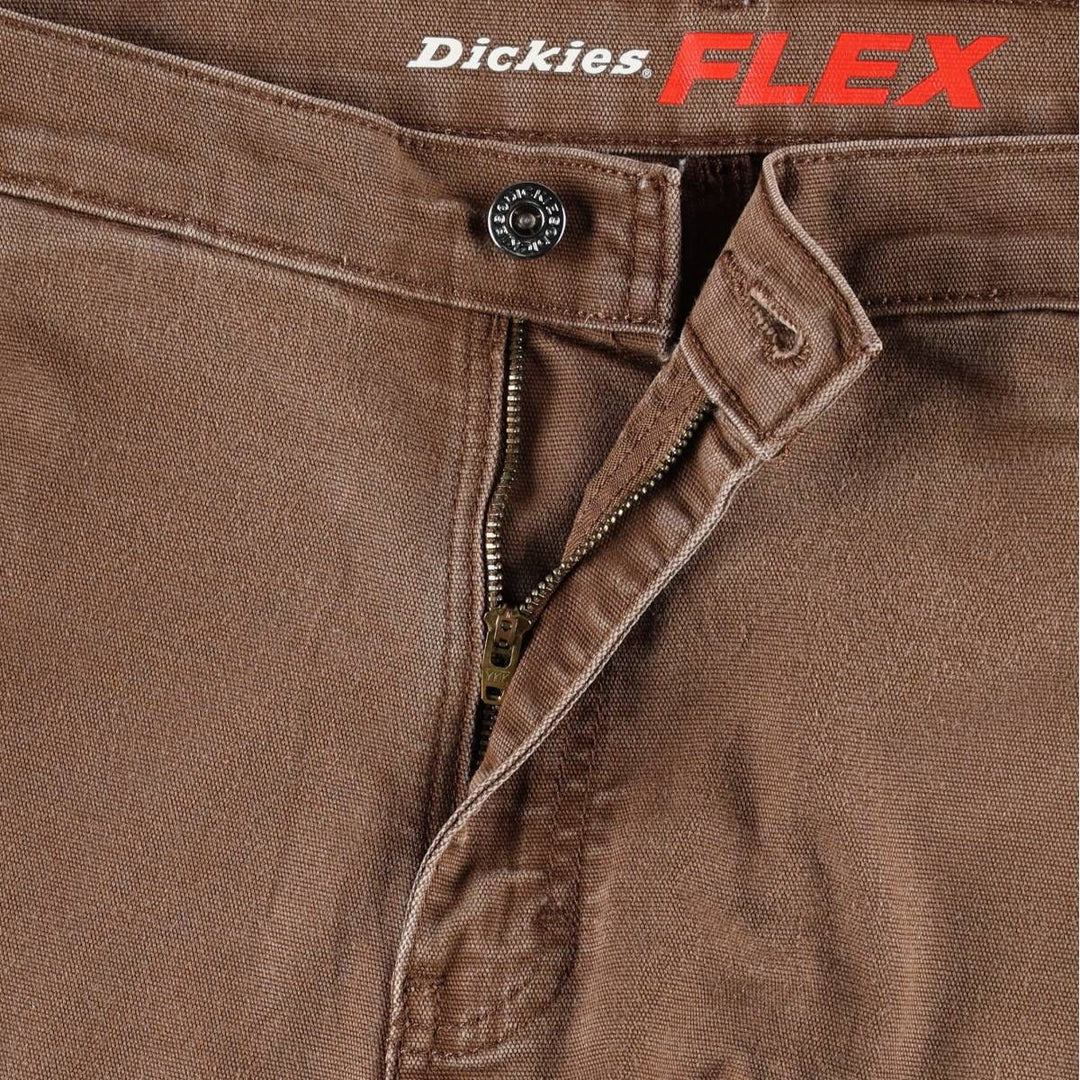 Dickies FLEX REGULAR Duck Painter Pants, Men's W36 (approx.) cotton brown type Vintage Second Hand