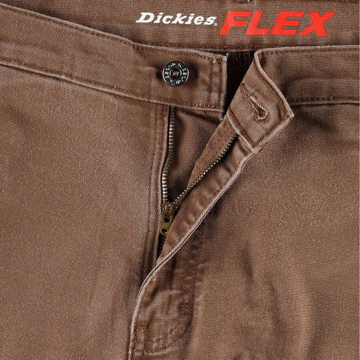 Dickies FLEX REGULAR Duck Painter Pants, Men's W36 (approx.) cotton brown type Vintage Second Hand