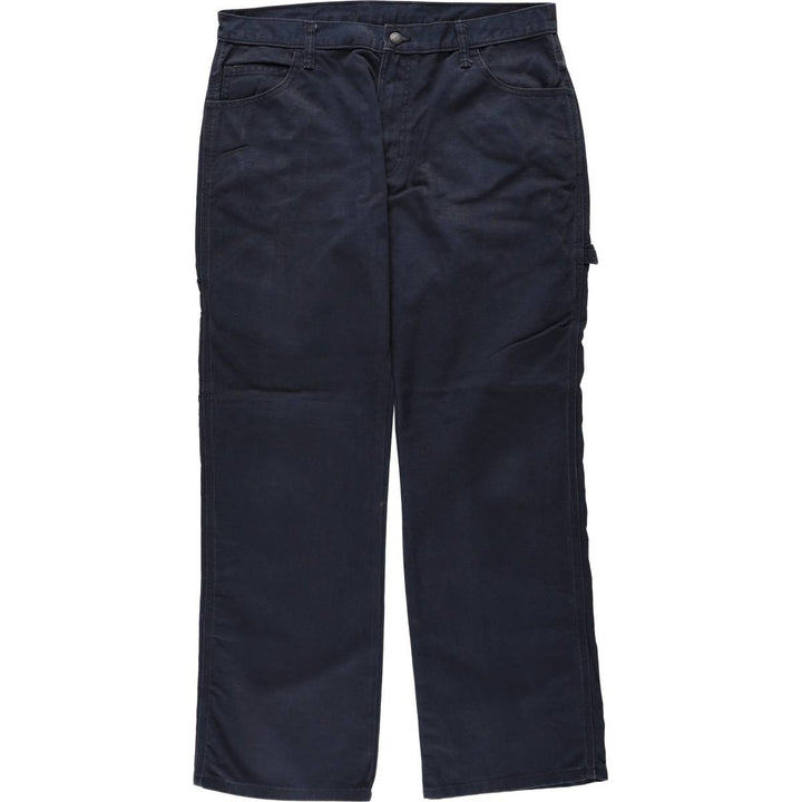 Dickies Duck Painter Pants Men's W35 equivalent cotton navy blue type Vintage Second Hand