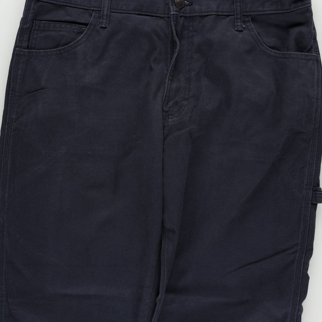Dickies Duck Painter Pants Men's W35 equivalent cotton navy blue type Vintage Second Hand