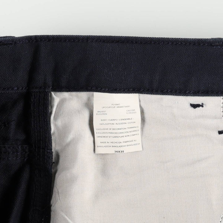 Dickies Duck Painter Pants Men's W38 cotton navy blue type Vintage Second Hand