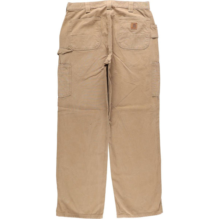 Carhartt Loose Fit Duck Painter Pants, Men's W35 (approx.) cotton Beige type Vintage Second Hand