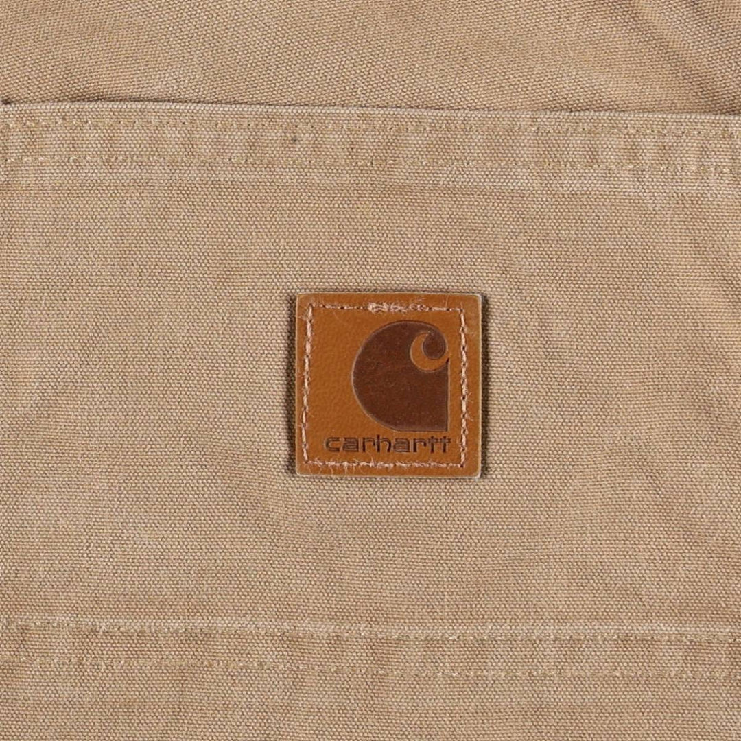 Carhartt Loose Fit Duck Painter Pants, Men's W35 (approx.) cotton Beige type Vintage Second Hand