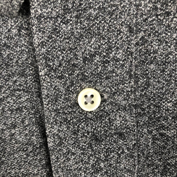 Ralph Lauren POLO by Ralph Lauren long sleeve polo shirt, men's XL size cotton gray type Vintage Second Hand