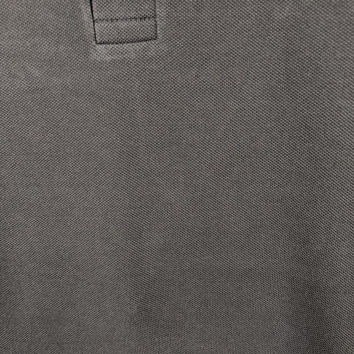 Fred Perry long-sleeved polo shirt, men's size M (approx.) cotton Charcoal Vintage Second Hand