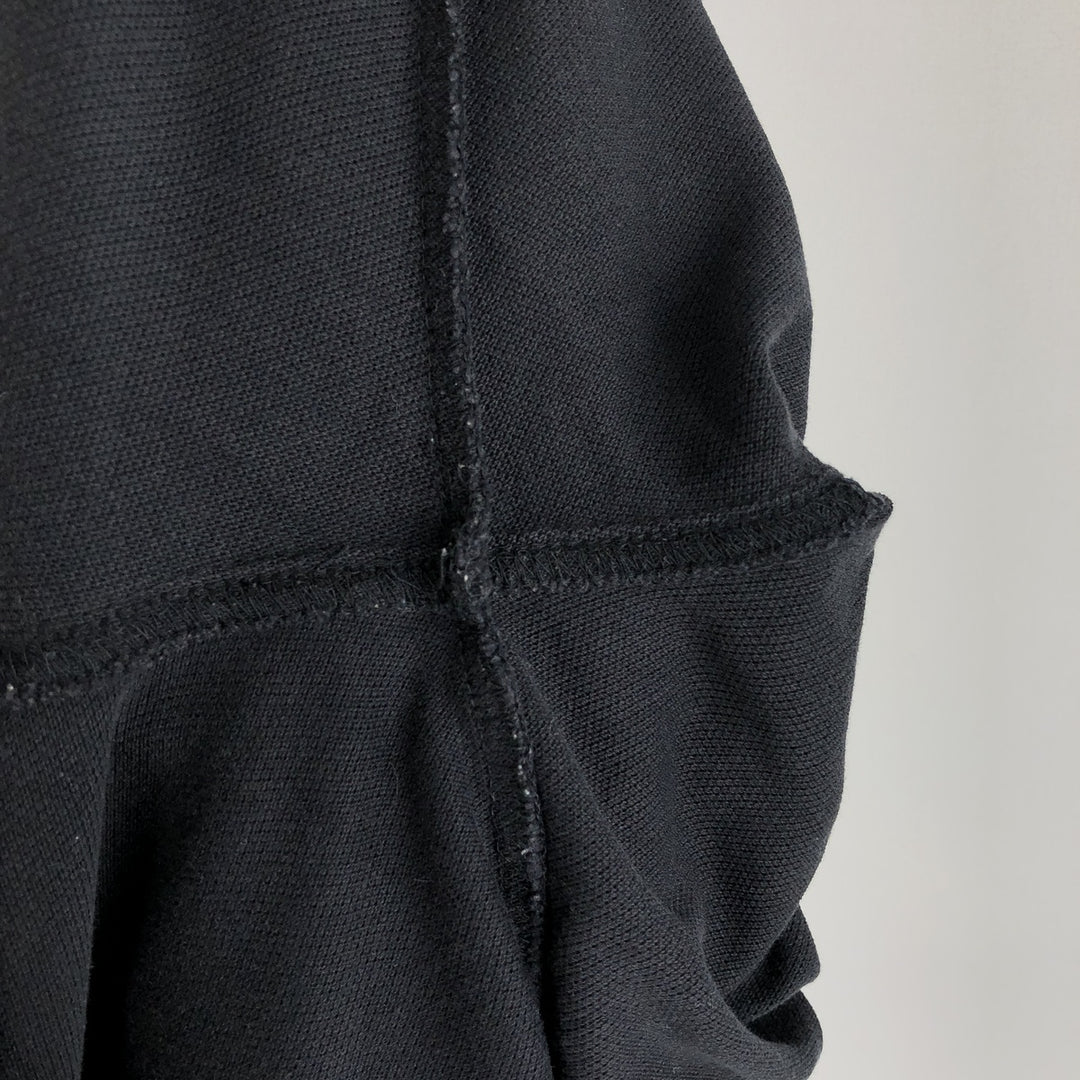 Fred Perry long-sleeved polo shirt, men's size L cotton black type Vintage Second Hand