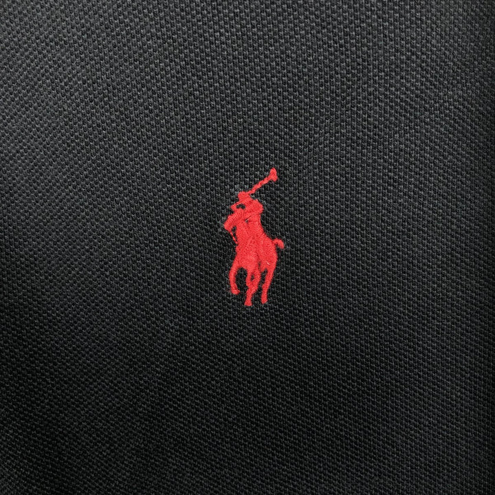 Ralph Lauren POLO by Ralph Lauren long sleeve polo shirt, men's size S cotton black type Vintage Second Hand