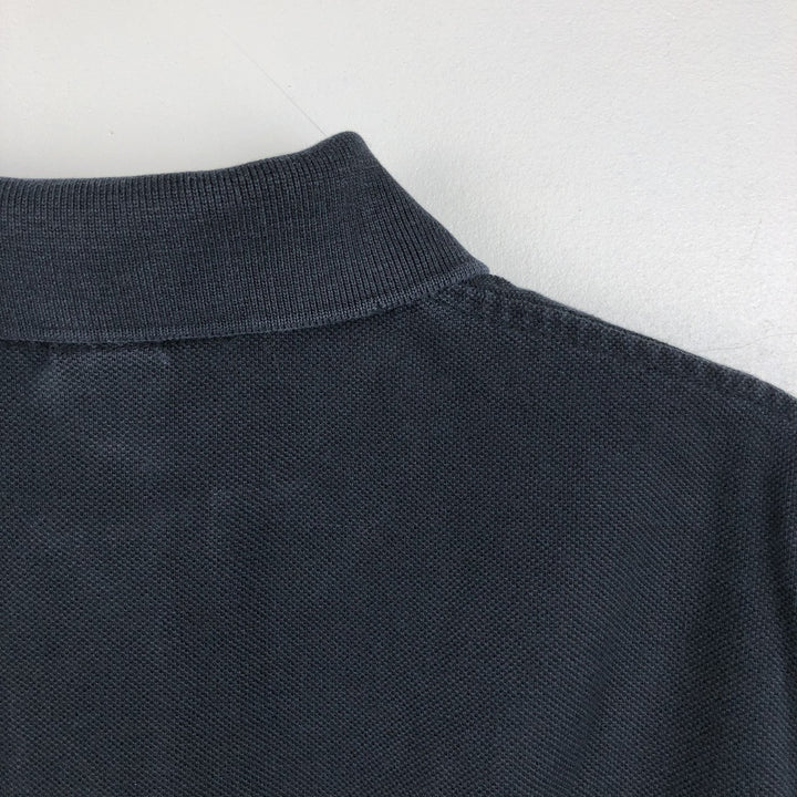 Ralph Lauren POLO by Ralph Lauren long sleeve polo shirt, men's size S cotton black type Vintage Second Hand