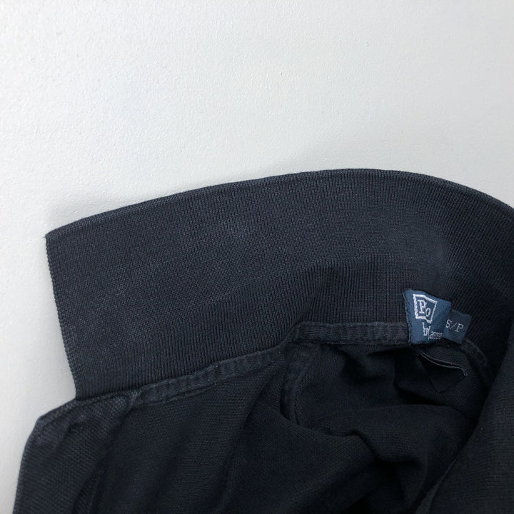 Ralph Lauren POLO by Ralph Lauren long sleeve polo shirt, men's size S cotton black type Vintage Second Hand