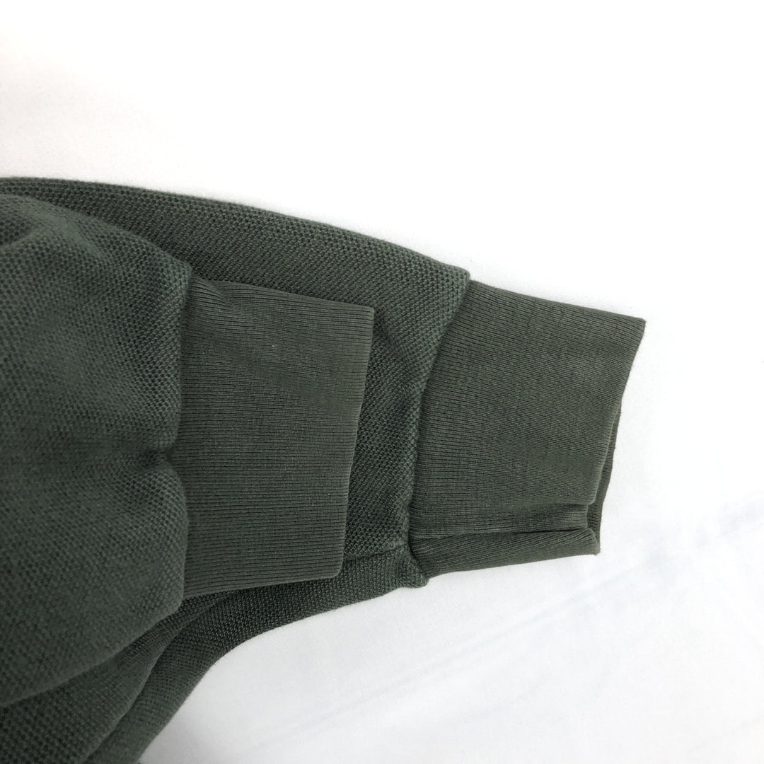Ralph Lauren POLO by Ralph Lauren long sleeve polo shirt, men's size M cotton green type Vintage Second Hand