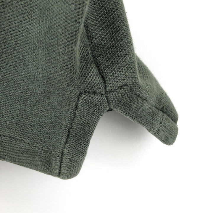 Ralph Lauren POLO by Ralph Lauren long sleeve polo shirt, men's size M cotton green type Vintage Second Hand