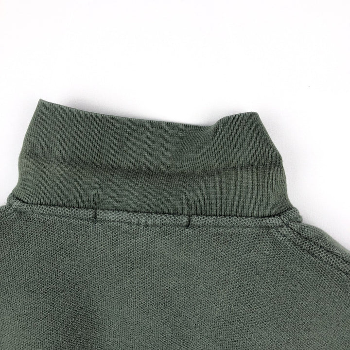 Ralph Lauren POLO by Ralph Lauren long sleeve polo shirt, men's size M cotton green type Vintage Second Hand