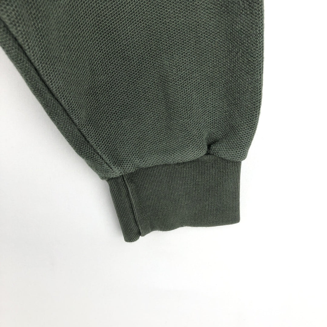 Ralph Lauren POLO by Ralph Lauren long sleeve polo shirt, men's size M cotton green type Vintage Second Hand