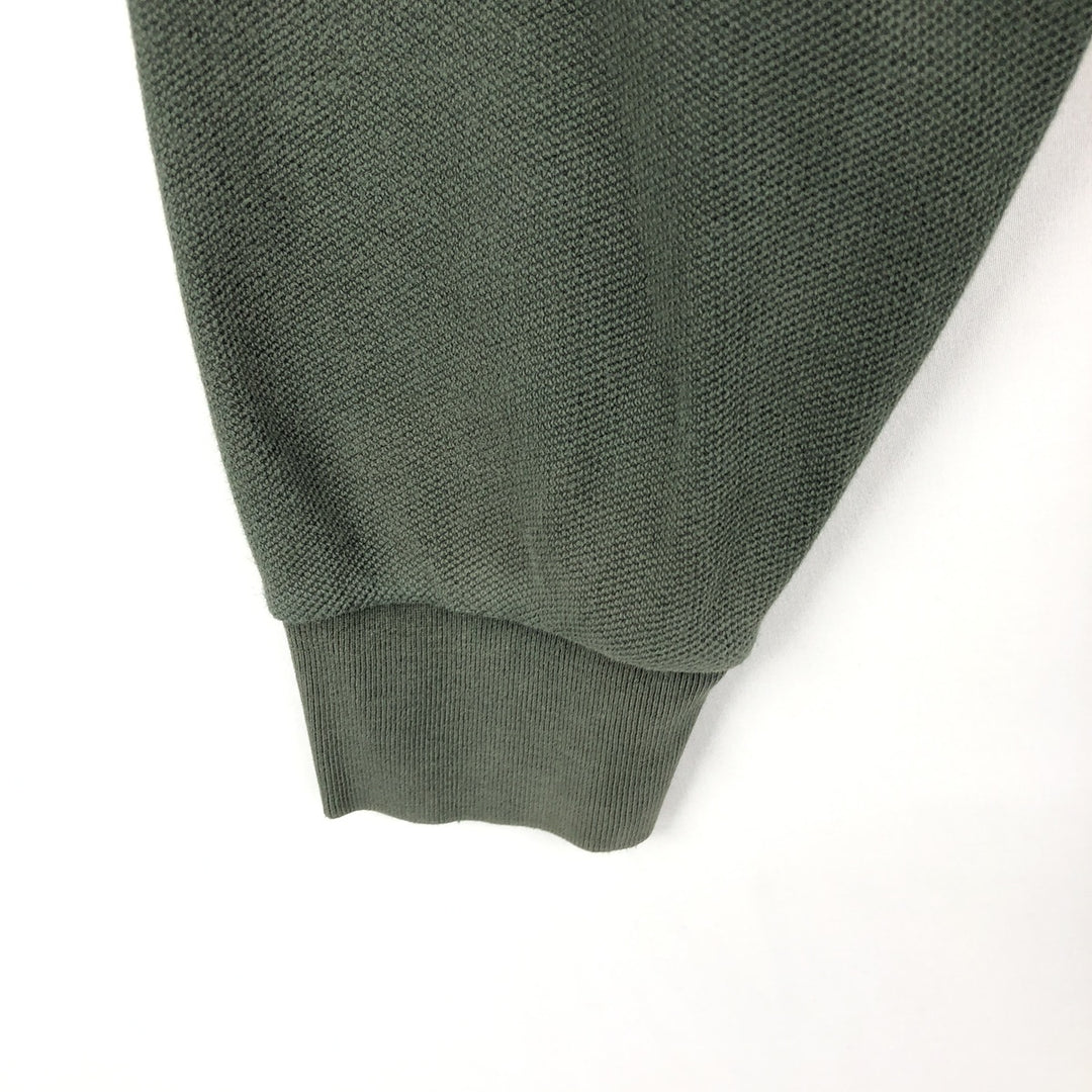Ralph Lauren POLO by Ralph Lauren long sleeve polo shirt, men's size M cotton green type Vintage Second Hand