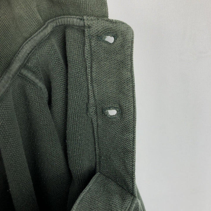 Ralph Lauren POLO by Ralph Lauren long sleeve polo shirt, men's size M cotton green type Vintage Second Hand
