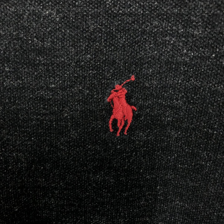 Ralph Lauren POLO by Ralph Lauren long sleeve polo shirt, men's size L cotton black type Vintage Second Hand