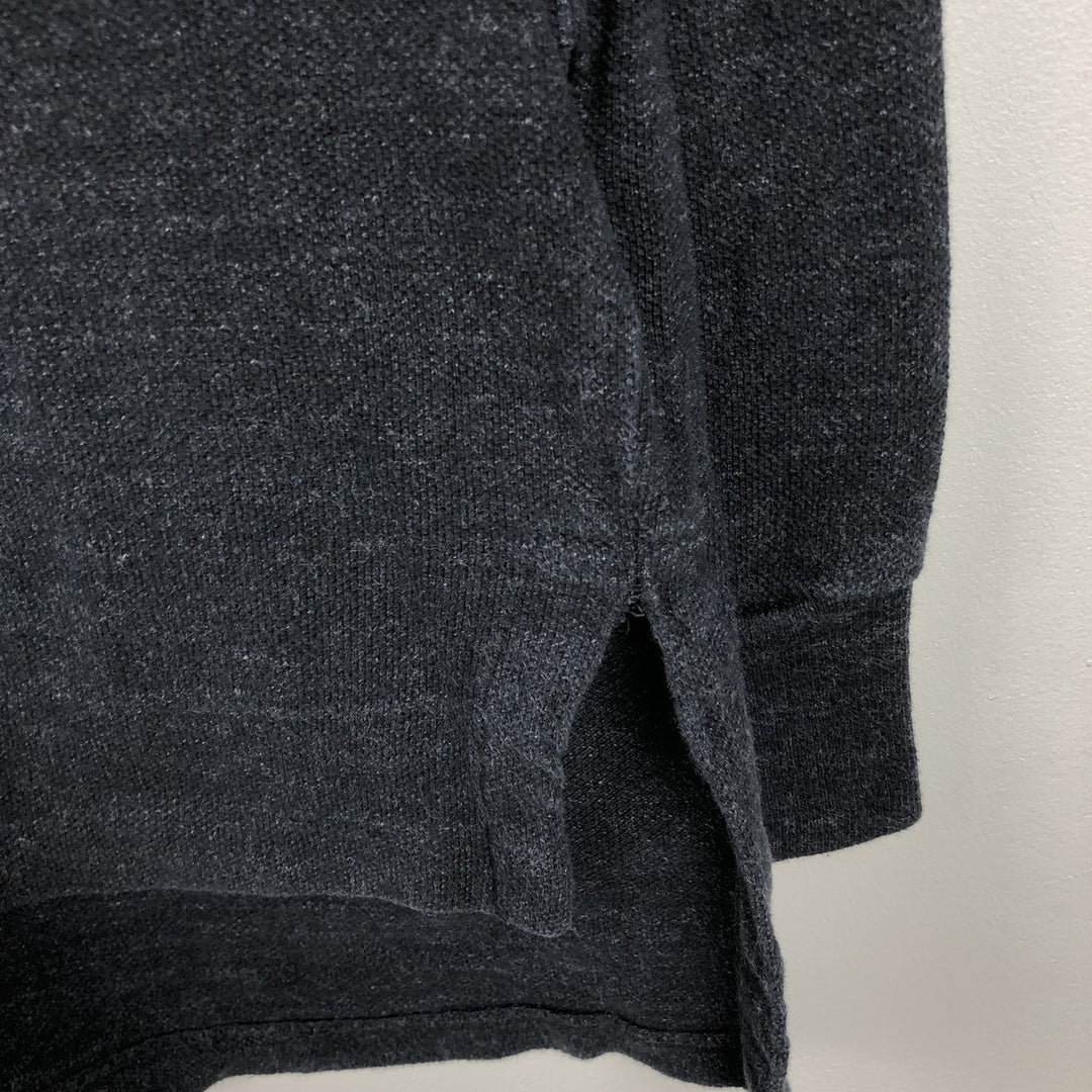 Ralph Lauren POLO by Ralph Lauren long sleeve polo shirt, men's size L cotton black type Vintage Second Hand