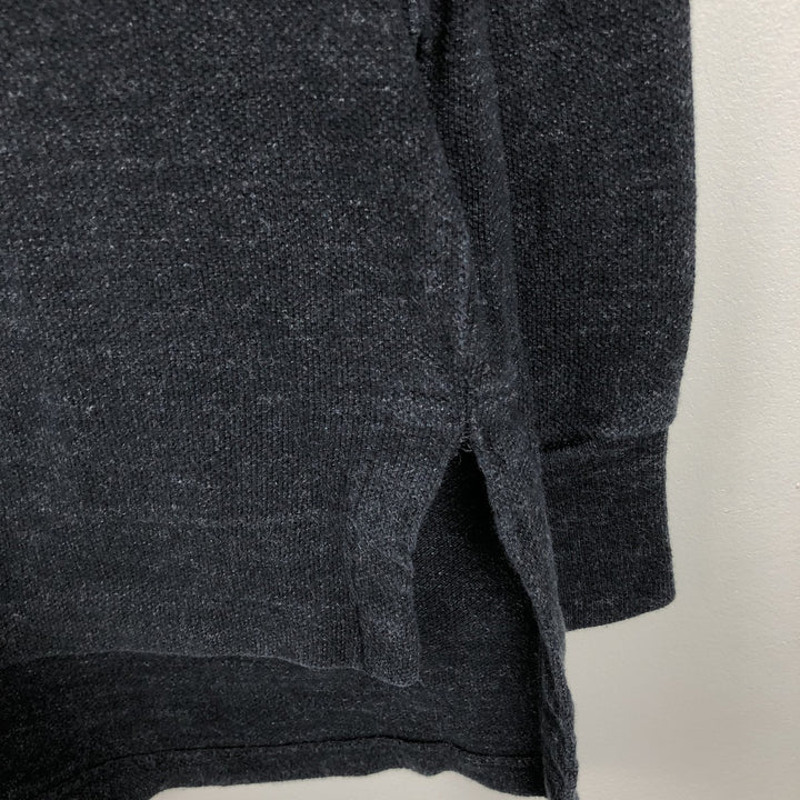 Ralph Lauren POLO by Ralph Lauren long sleeve polo shirt, men's size L cotton black type Vintage Second Hand