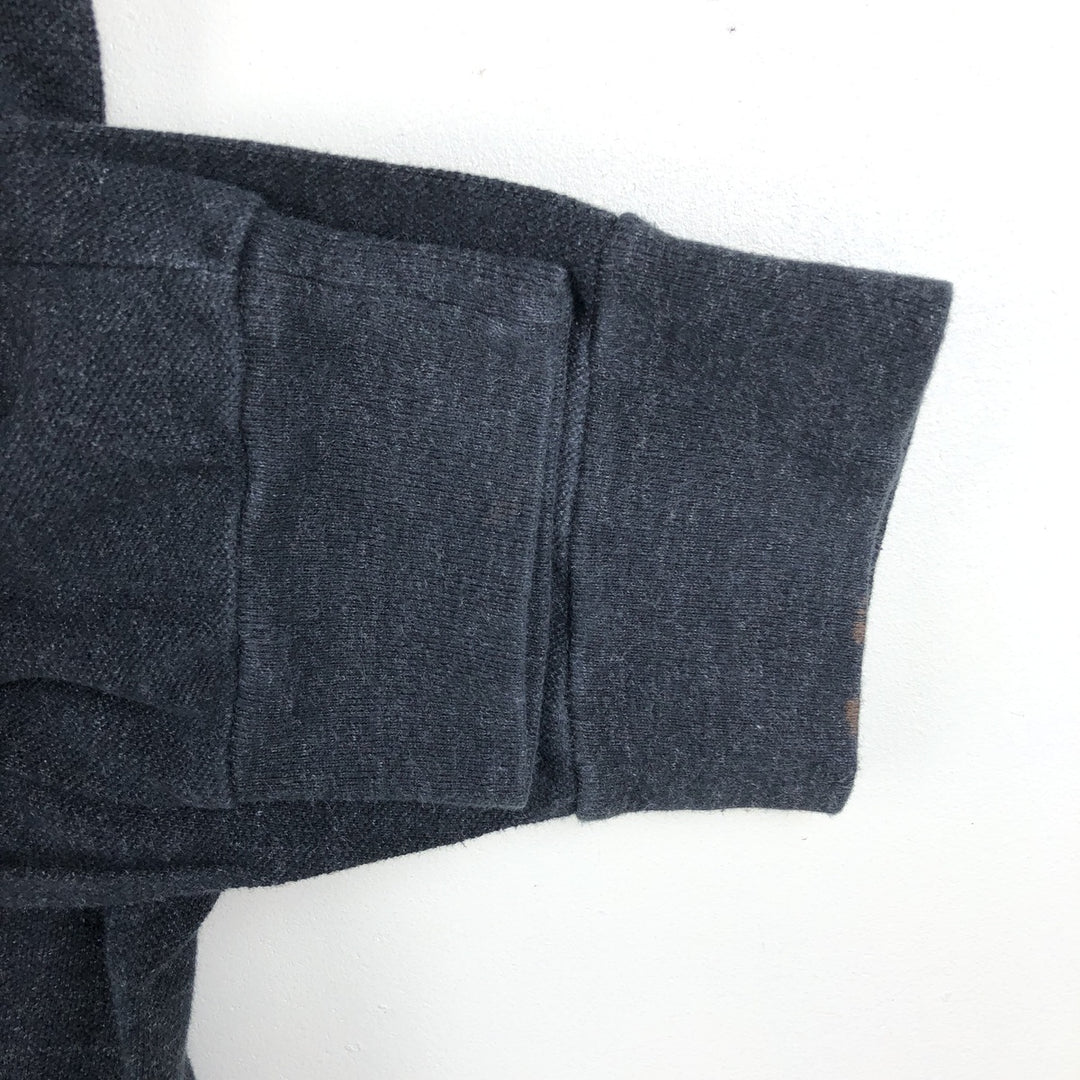 Ralph Lauren POLO by Ralph Lauren long sleeve polo shirt, men's size L cotton black type Vintage Second Hand