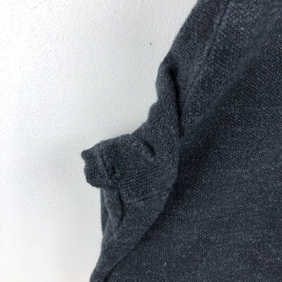 Ralph Lauren POLO by Ralph Lauren long sleeve polo shirt, men's size L cotton black type Vintage Second Hand