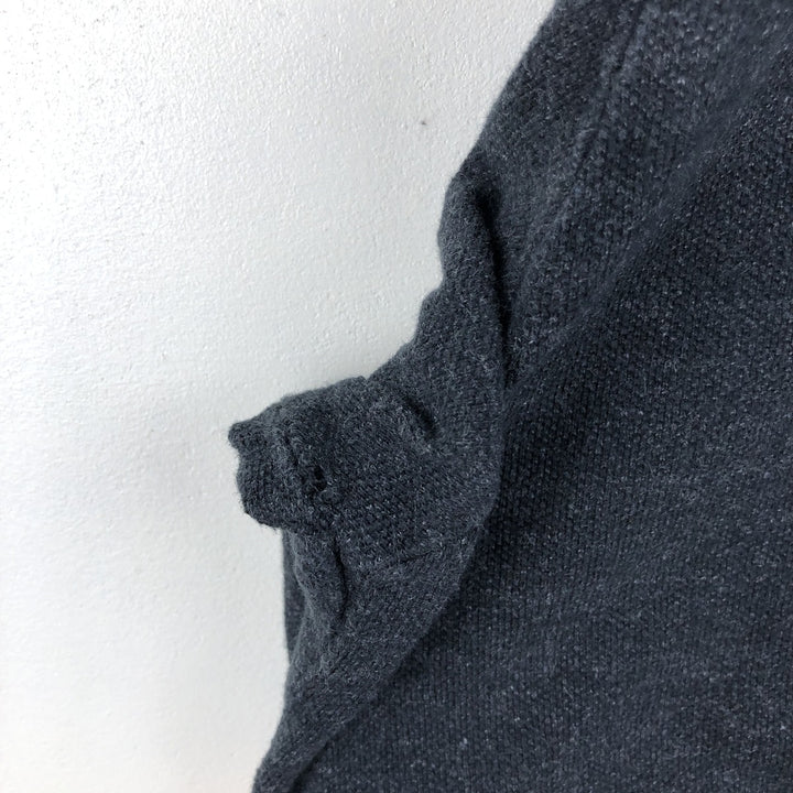 Ralph Lauren POLO by Ralph Lauren long sleeve polo shirt, men's size L cotton black type Vintage Second Hand