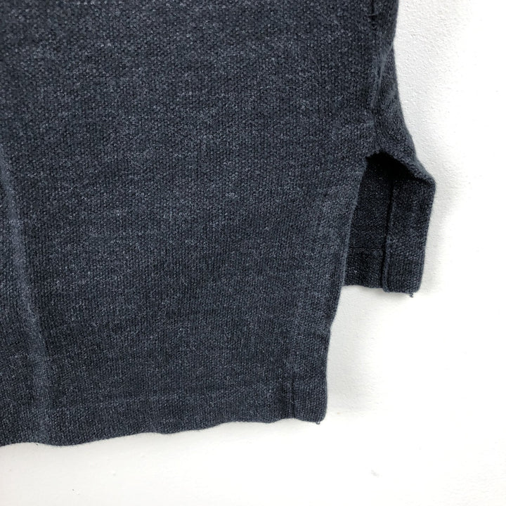 Ralph Lauren POLO by Ralph Lauren long sleeve polo shirt, men's size L cotton black type Vintage Second Hand