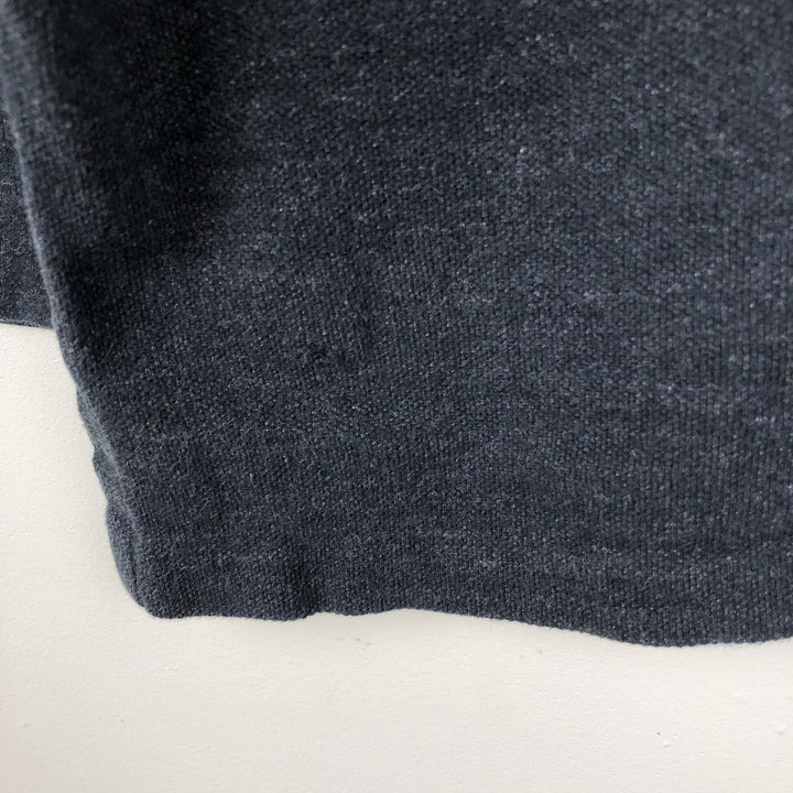 Ralph Lauren POLO by Ralph Lauren long sleeve polo shirt, men's size L cotton black type Vintage Second Hand