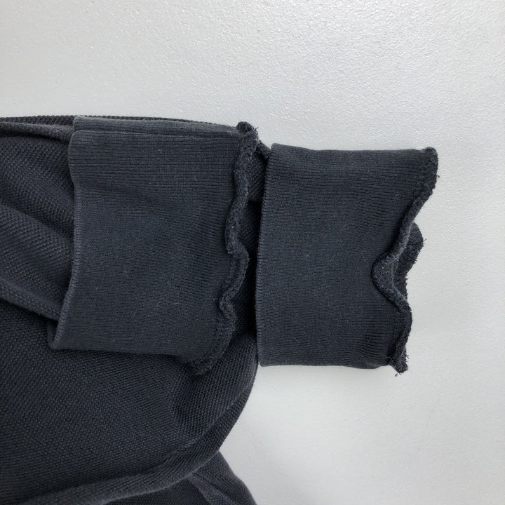 Ralph Lauren POLO by Ralph Lauren long sleeve polo shirt, men's size M cotton black type Vintage Second Hand
