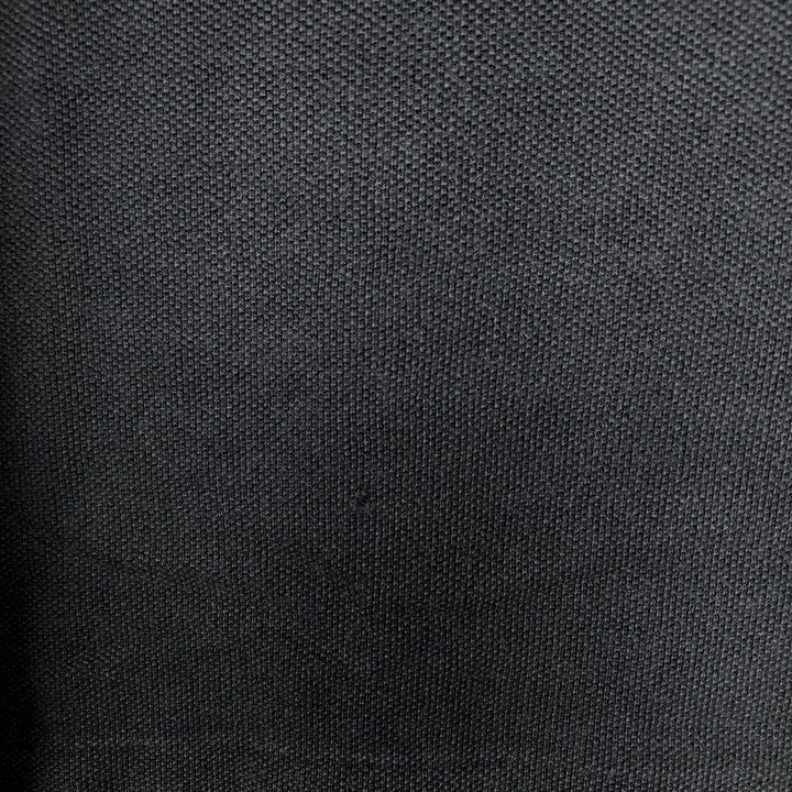 Ralph Lauren POLO by Ralph Lauren CUSTOM FIT Big Pony Long-Sleeve Polo Shirt, Men's Size XL (approx.) cotton black type Vintage Second Hand