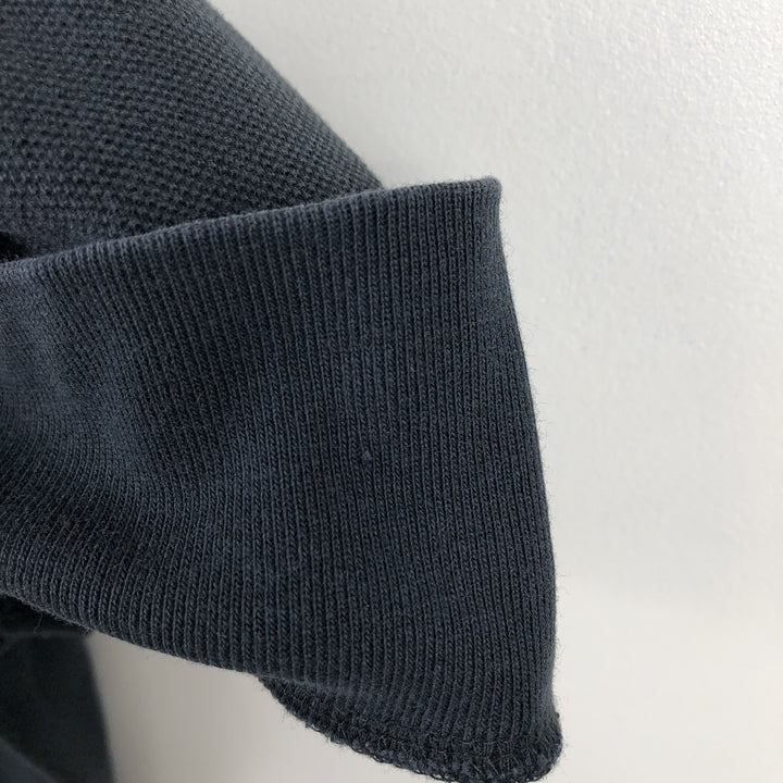 Ralph Lauren POLO by Ralph Lauren CUSTOM FIT Big Pony Long-Sleeve Polo Shirt, Men's Size XL (approx.) cotton black type Vintage Second Hand