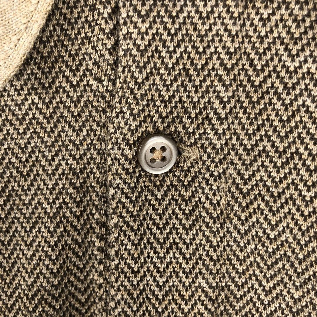 Ralph Lauren POLO by Ralph Lauren long sleeve polo shirt, men's size XXL cotton Beige type Vintage Second Hand