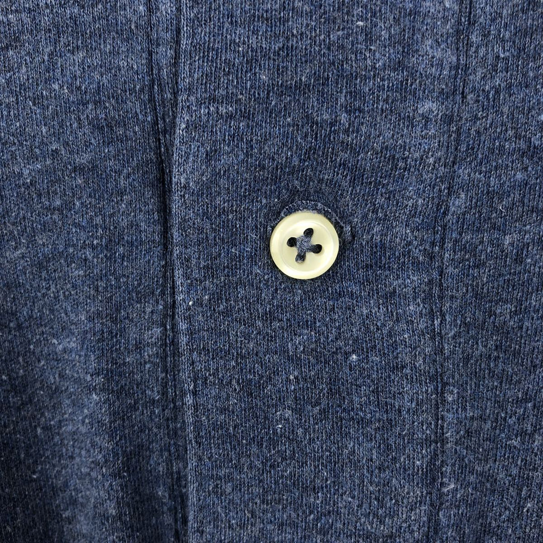 Ralph Lauren POLO by Ralph Lauren long sleeve polo shirt, men's size M cotton Blue type light blue Vintage Second Hand