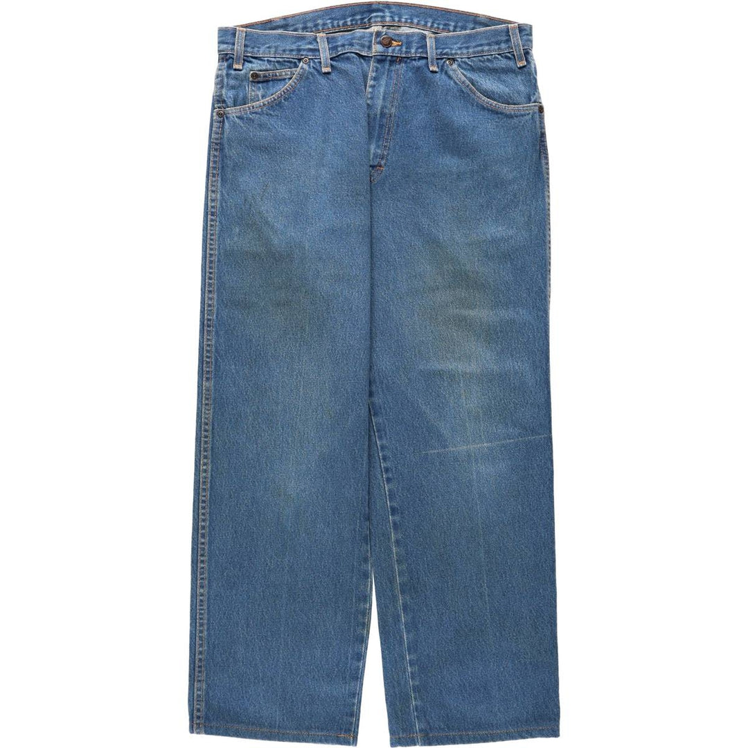 Dickies Relaxed Fit Tapered Denim Pants, Men's W36 (approx.) cotton blue type Vintage Second Hand