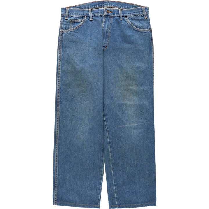 Dickies Relaxed Fit Tapered Denim Pants, Men's W36 (approx.) cotton blue type Vintage Second Hand