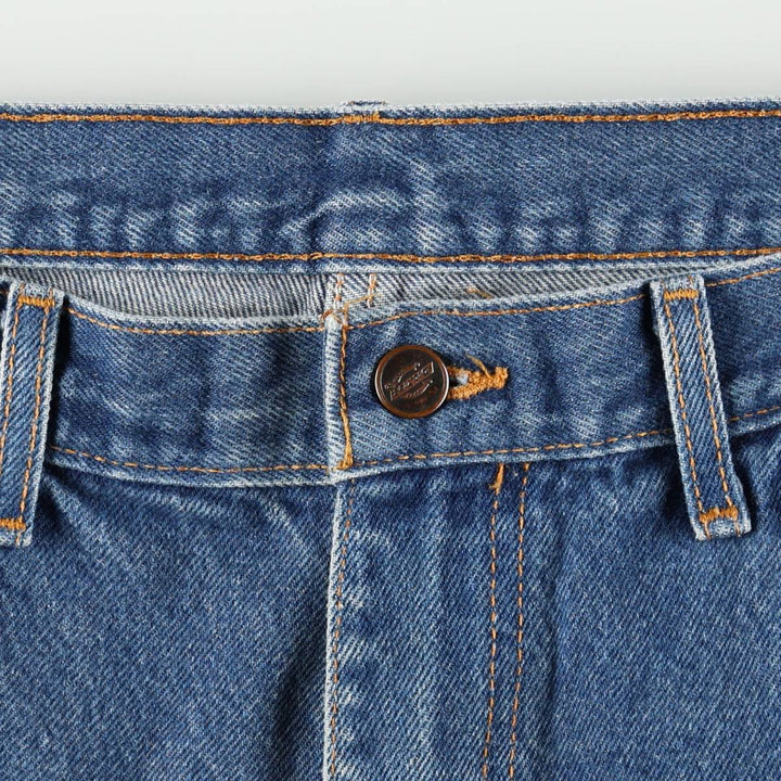 Dickies Relaxed Fit Tapered Denim Pants, Men's W36 (approx.) cotton blue type Vintage Second Hand