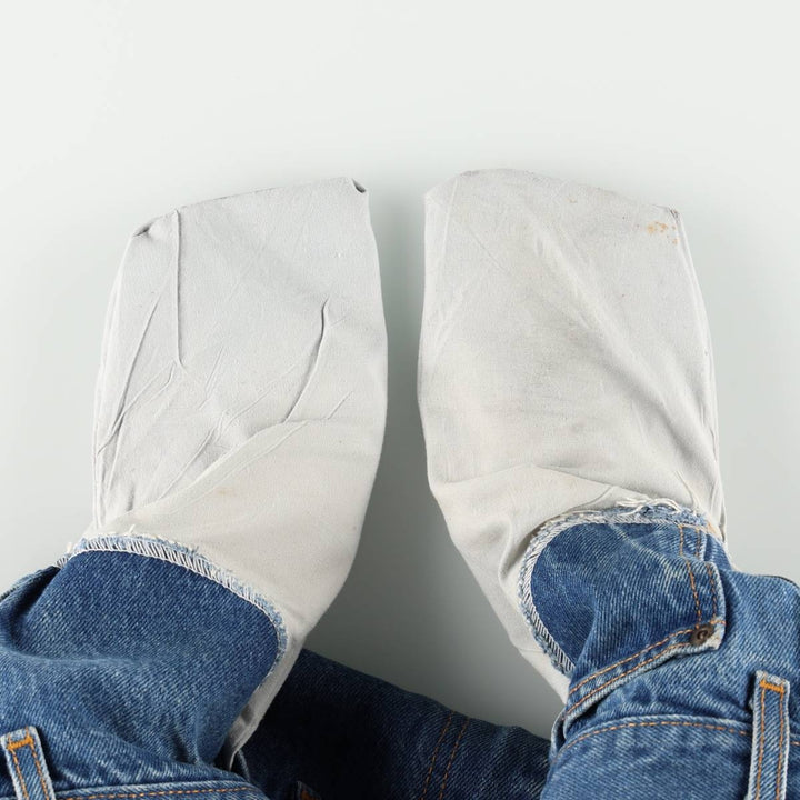 Dickies Relaxed Fit Tapered Denim Pants, Men's W36 (approx.) cotton blue type Vintage Second Hand